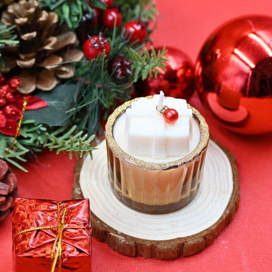 Christmas Gift Box Candle