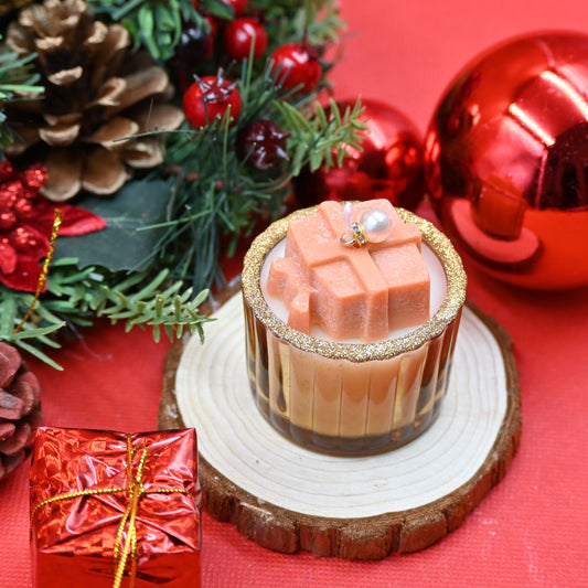 Christmas Gift Box Candle